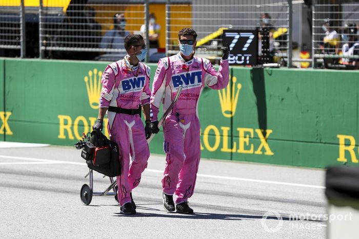 Racing point mecánicos