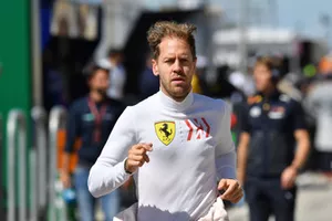 Sebastian Vettel, Ferrari, corre