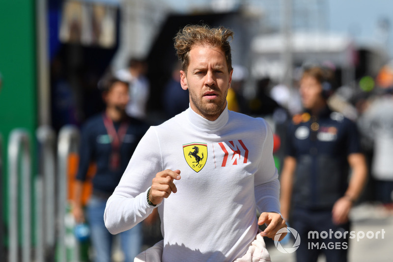 Sebastian Vettel, Ferrari runs