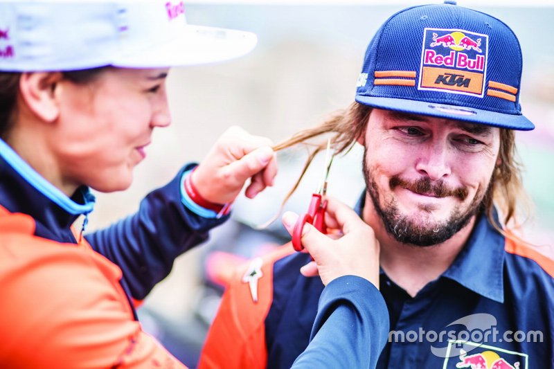 #17 Red Bull KTM Factory Racing KTM: Лайя Санс, #3 Red Bull KTM Factory Racing KTM: Тобі Прайс