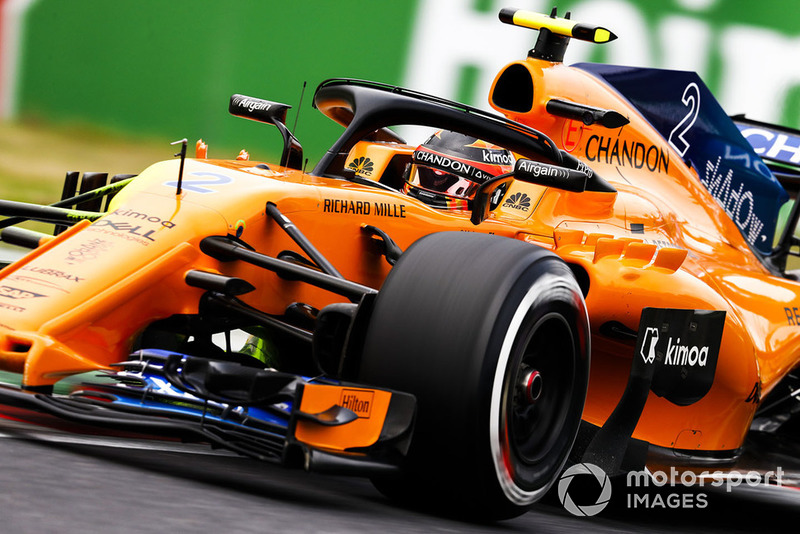 15. Stoffel Vandoorne, McLaren MCL33