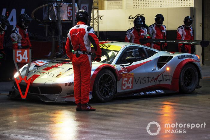 #54 Spirit of Race Ferrari 488 GTE: Thomas Flohr, Francesco Castellacci, Giancarlo Fisichella