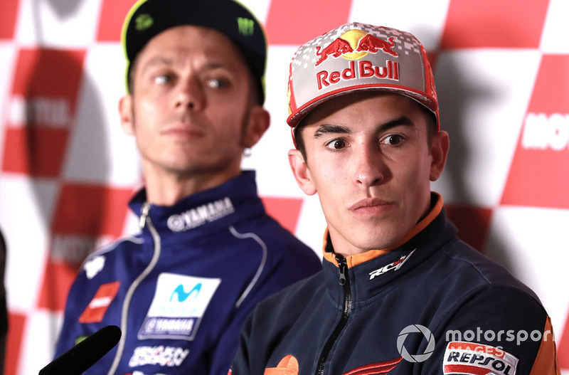 Валентино Россі, Yamaha Factory Racing, Марк Маркес, Repsol Honda Team