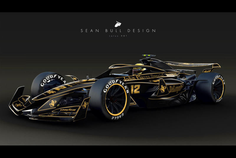 2021 F1 concept by Sean Bull