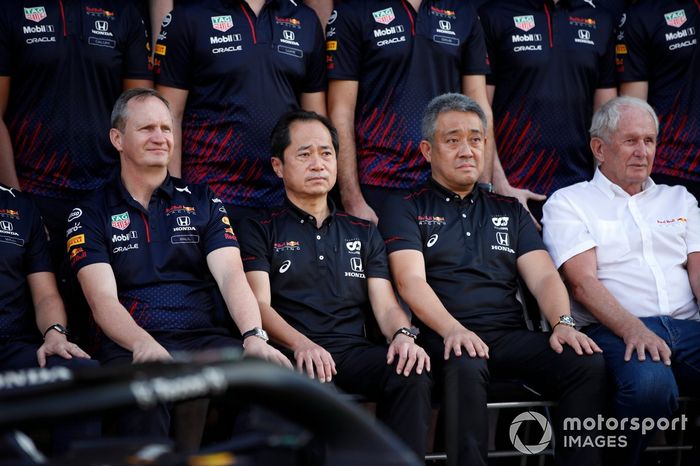 Toyoharu Tanabe, Director Técnico de F1, Honda, Masashi Yamamoto, Director General, Honda Motorsport