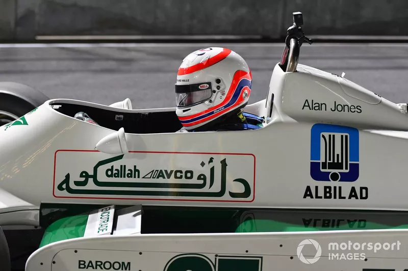 Martin Brundle, Sky TV, dans une Williams FW07