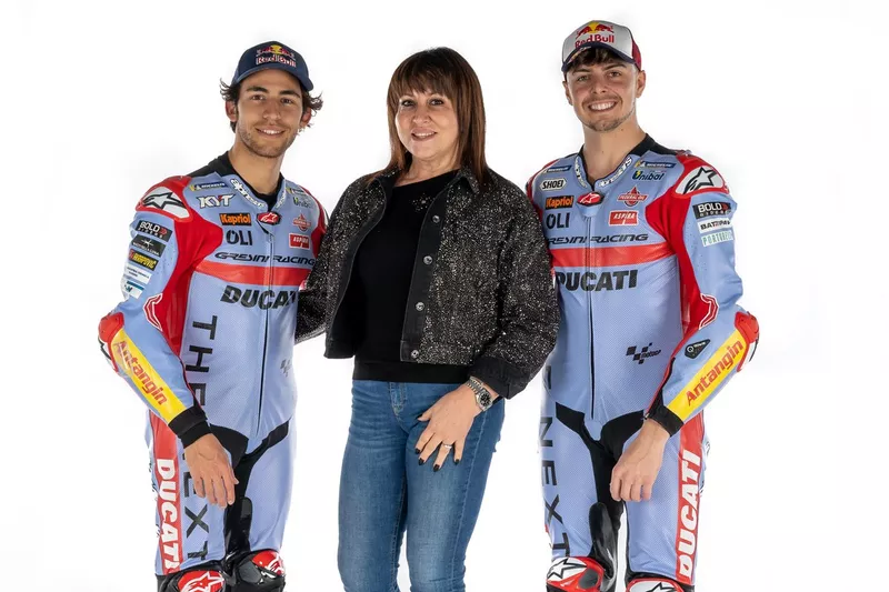 Enea Bastianini, Fabio Di Giannantonio, Gresini Racing with Nadia Padovani