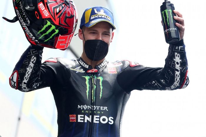 Tercer lugar Fabio Quartararo, Yamaha Factory Racing