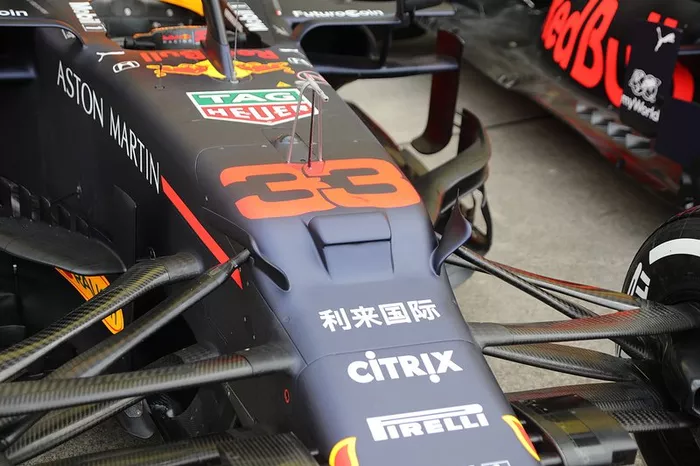 Red Bull Racing RB15 front detail
