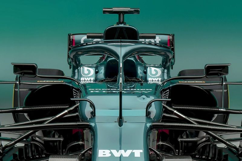 Detalle del Aston Martin AMR21