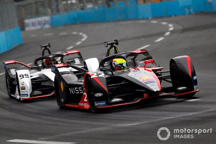 Oliver Rowland, Nissan e.Dams, Nissan IMO2, Pascal Wehrlein, Tag Heuer Porsche, Porsche 99X Electric