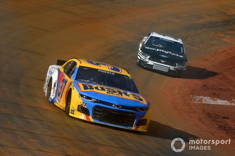 Ryan Preece, JTG Daugherty Racing, Chevrolet Camaro BUSH'S Beans/Kroger