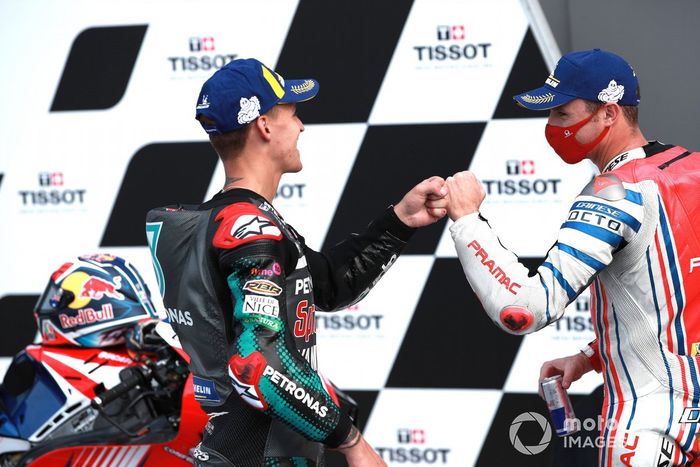 Fabio Quartararo, Petronas Yamaha SRT,  Jack Miller, Pramac Racing 