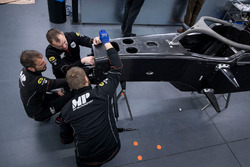 MP Motorsport F2, detalle delantero del auto