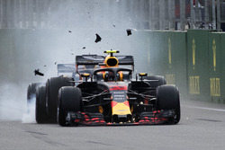 Max Verstappen, Red Bull Racing RB14 y Daniel Ricciardo, Red Bull Racing RB14