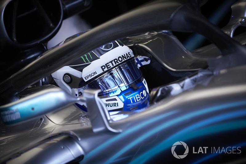 Valtteri Bottas, Mercedes AMG F1 W09, no carro