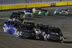 Kyle Busch, Kyle Busch Motorsports, Toyota Tundra Cessna and Brett Moffitt, Hattori Racing Enterprises, Toyota Tundra AISIN Group