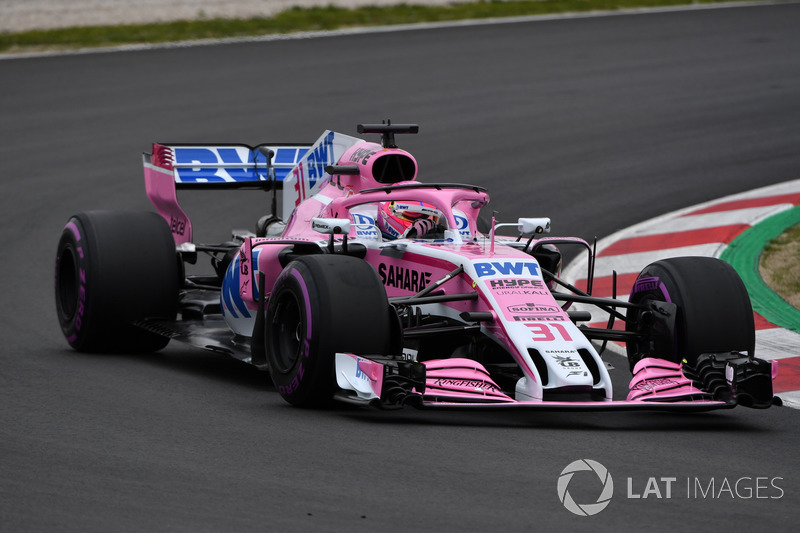 Эстебан Окон, Sahara Force India F1 VJM11