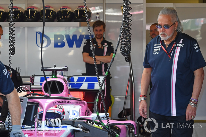 Dr. Vijay Mallya, propriétaire de Force India F1