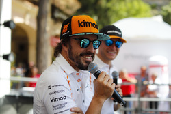 Stoffel Vandoorne, McLaren ve Fernando Alonso, McLaren