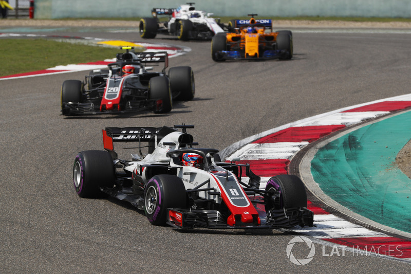 17e Romain Grosjean, Haas F1 Team VF-18 Ferrari