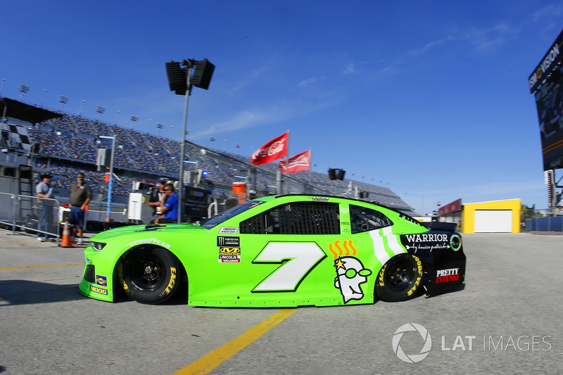 Back in green for the 'Danica Double'