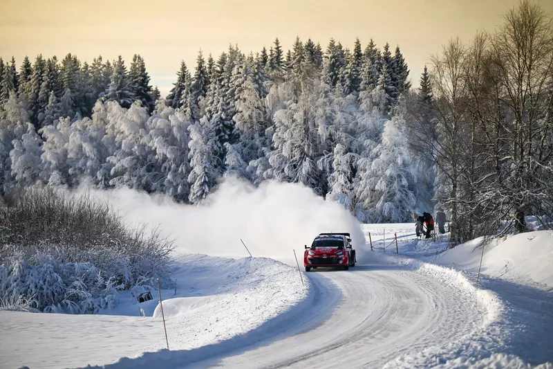 Oliver Solberg, Elliott Edmondson, Toyota Gazoo Racing WRT Toyota GR Yaris Rally1