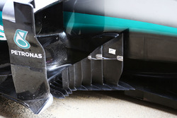 Mercedes AMG F1 W07 sidepod detail