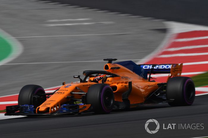 12º Stoffel Vandoorne, McLaren MCL33: 1:18.855 (Hiperblandos) 