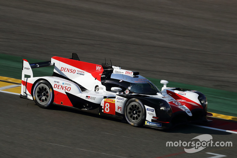 #8 Toyota Gazoo Racing Toyota TS050: Sébastien Buemi, Kazuki Nakajima, Fernando Alonso