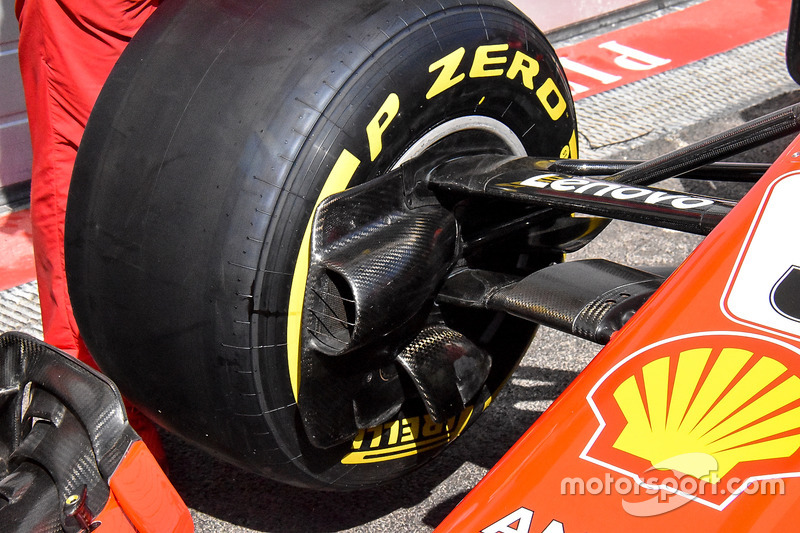 Гальмівний канал Ferrari SF71H
