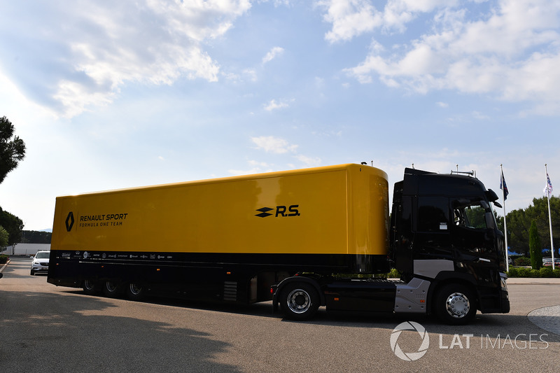 Renault Sport F1 Team camión