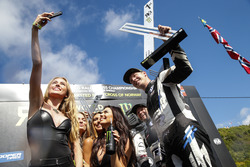 Podium: Winner Johan Kristoffersson, PSRX Volkswagen Sweden, second place Mattias Ekström, EKS Audi Sport, third place Petter Solberg, PSRX Volkswagen Sweden
