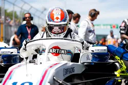 Lance Stroll, Williams Racing, op de grid