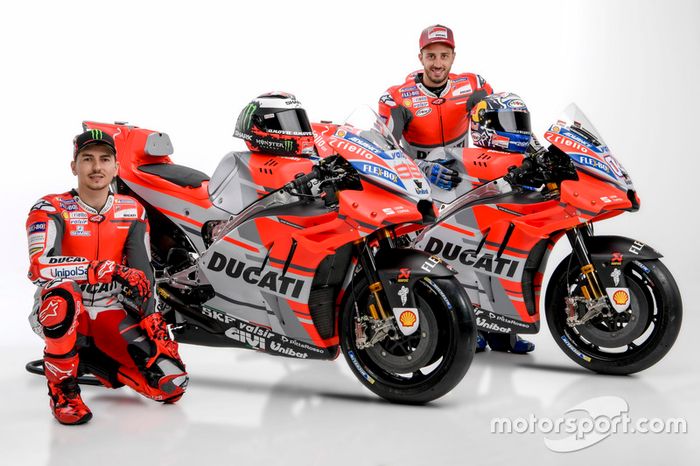 Jorge Lorenzo and Andrea Dovizioso, Ducati Team