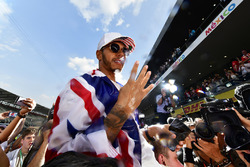 2017 World Champion Lewis Hamilton, Mercedes AMG F1