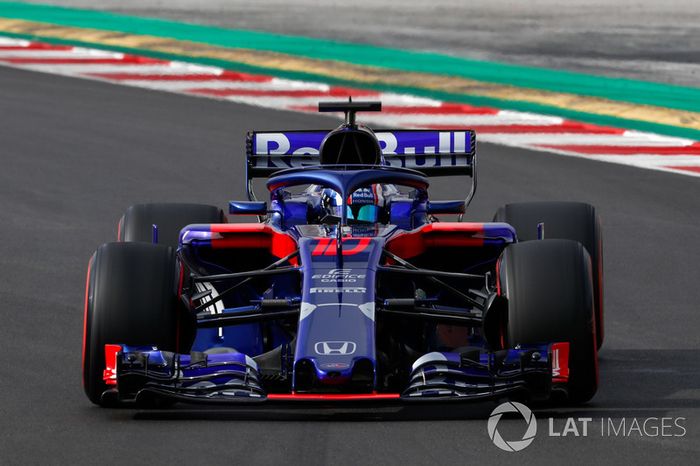 Pierre Gasly, Scuderia Toro Rosso STR13.