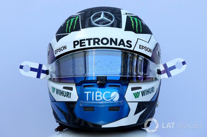 Casco de Valtteri Bottas, Mercedes-AMG F1