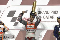 Переможець гонки Андреа Довіціозо, Ducati Team