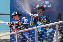 Podium: Maverick Viñales, Yamaha Factory Racing, Andrea Iannone, Team Suzuki MotoGP