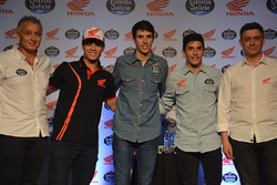 Eric Granado, Álex Márquez e Marc Márquez
