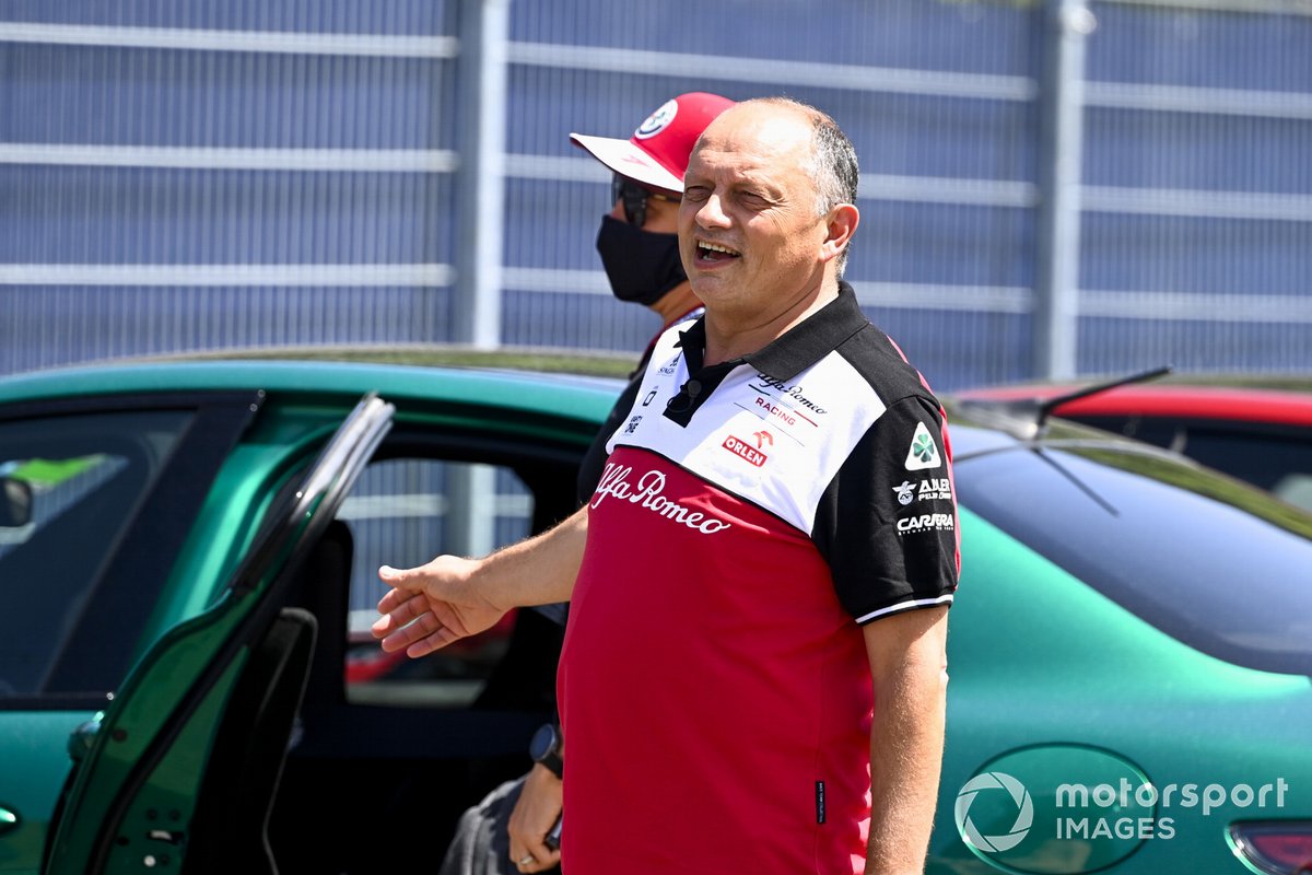 Frederic Vasseur, Team Principal, Alfa Romeo Racing