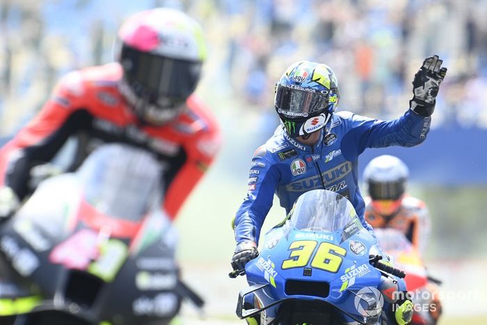 Tercer lugar Joan Mir, Team Suzuki MotoGP