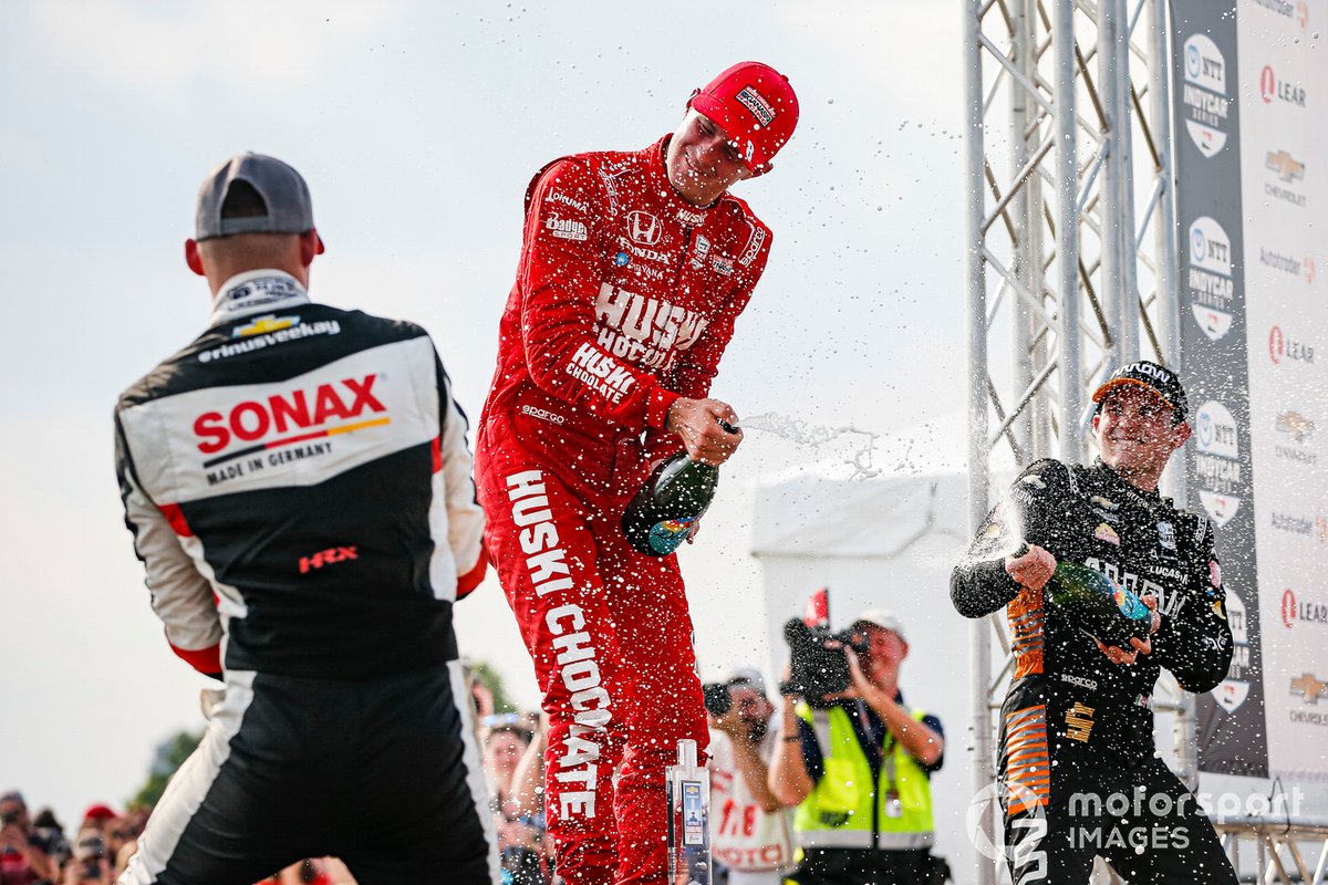 Breaking his IndyCar duck at Detroit was a significant turning point for Ericsson's career and has boosted his confidence