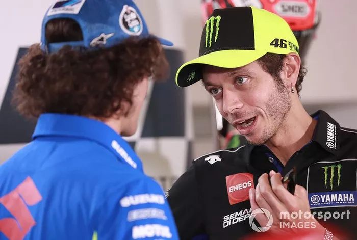 Alex Rins, Team Suzuki MotoGP, Valentino Rossi, Yamaha Factory Racing