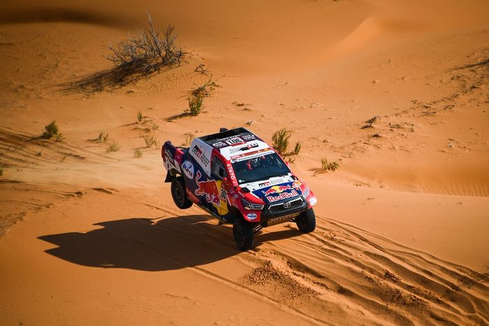 #301 Toyota Gazoo Racing: Nasser Al-Attiyah, Matthieu Baumel