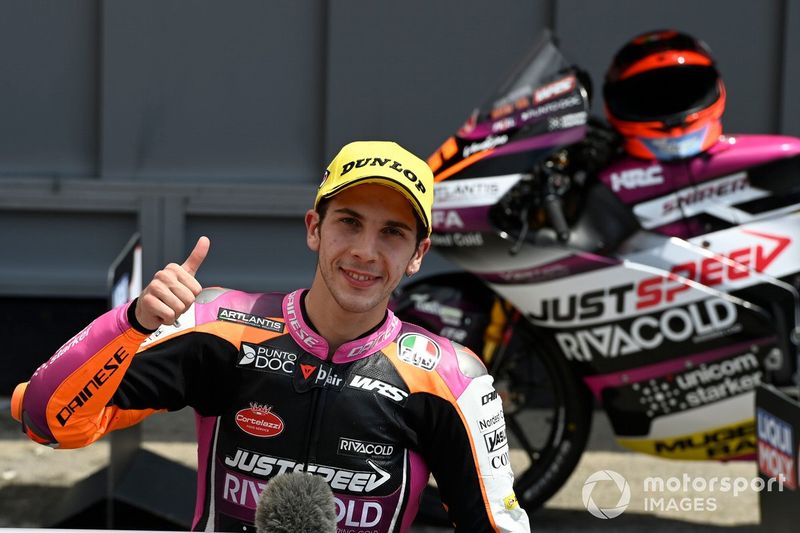 Andrea Migno, Rivacold Snipers Team parc ferme