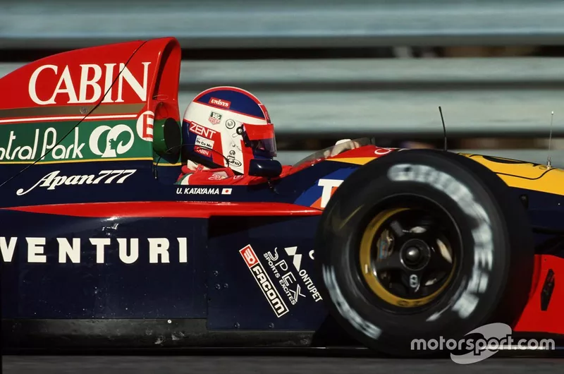 美しきF1マシン：ヴェンチュリLC92「片山右京がデビュー。色も形も