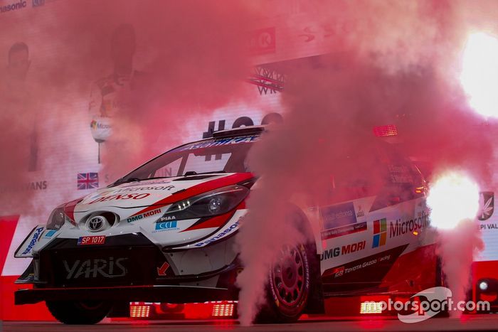 Elfyn Evans, Scott Martin, Toyota Gazoo Racing WRT Toyota Yaris WRC