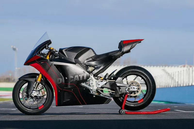 Le prototype de MotoE de Ducati